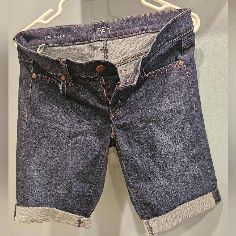 LOFT Indigo Denim Jeans